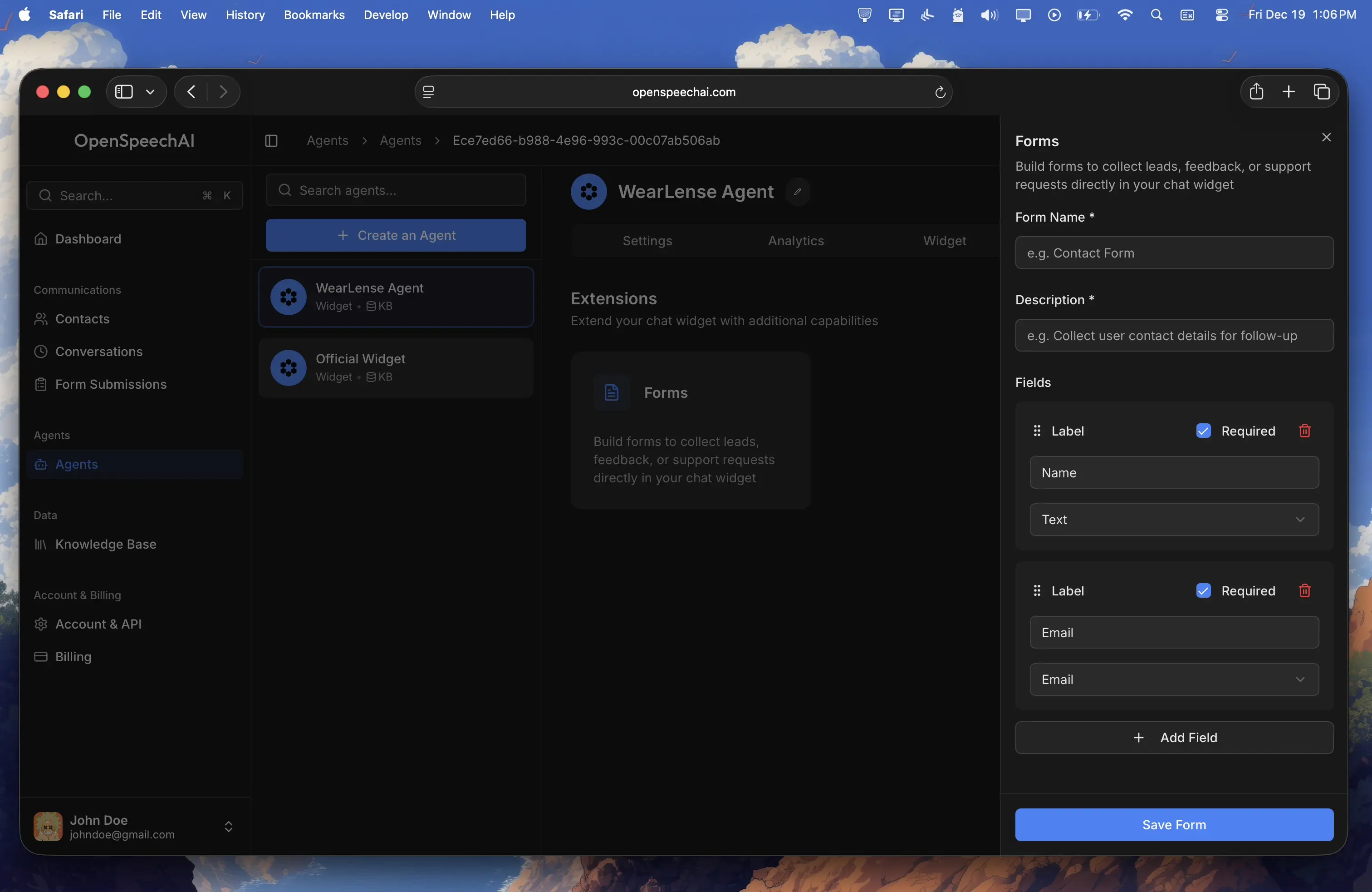 Form builder